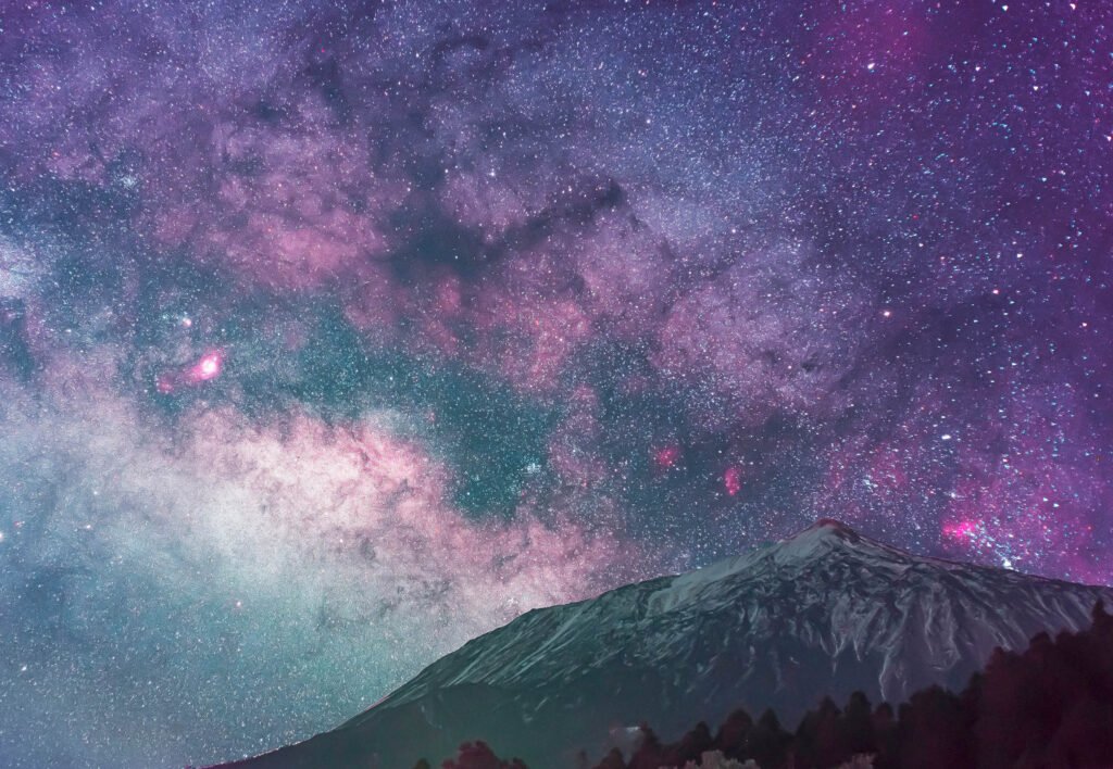 Milky Way - Astrophotography - image taken from Tenerife - Join our beginners astrophotography workshop to learn the essential skills for photographing the stars.